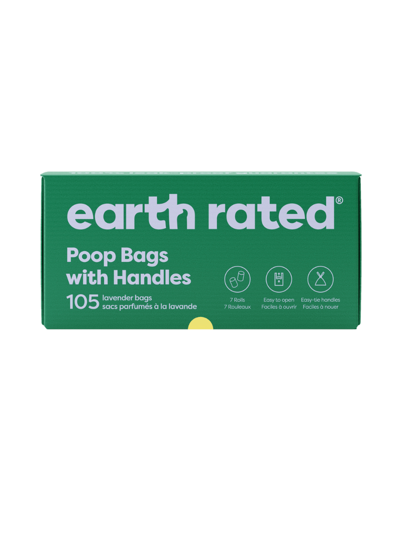 Dog Poop Bags With Handles on a Roll B5
