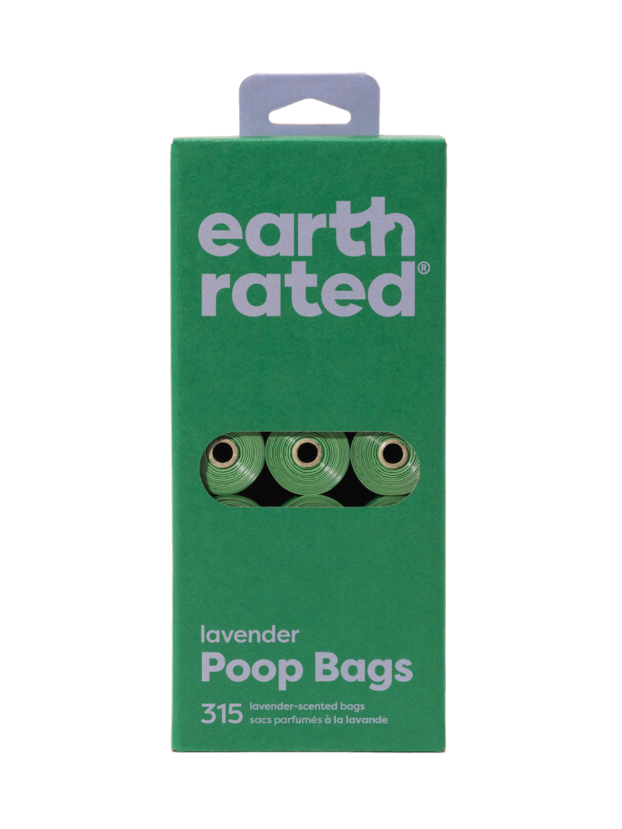 Dog Poop Bag Refill Rolls – Leak-Proof, Extra Strong - Lavender / 315 Bags
