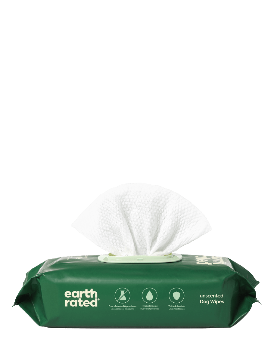 Dog Grooming Wipes - Hypoallergenic Wipes for Paws, Body & Bum | Gentle Daily Cleaning